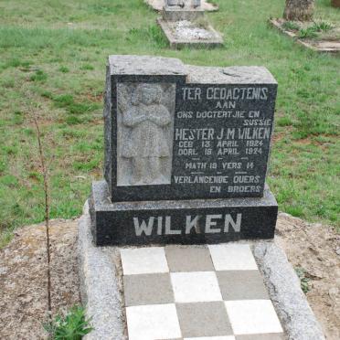 WILKEN Hester J.M. 1924-1924