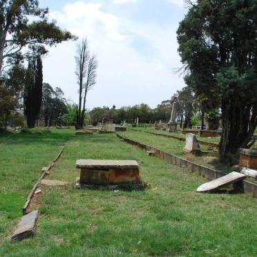 Free State, BETHLEHEM, Richter Street, Old cemetery