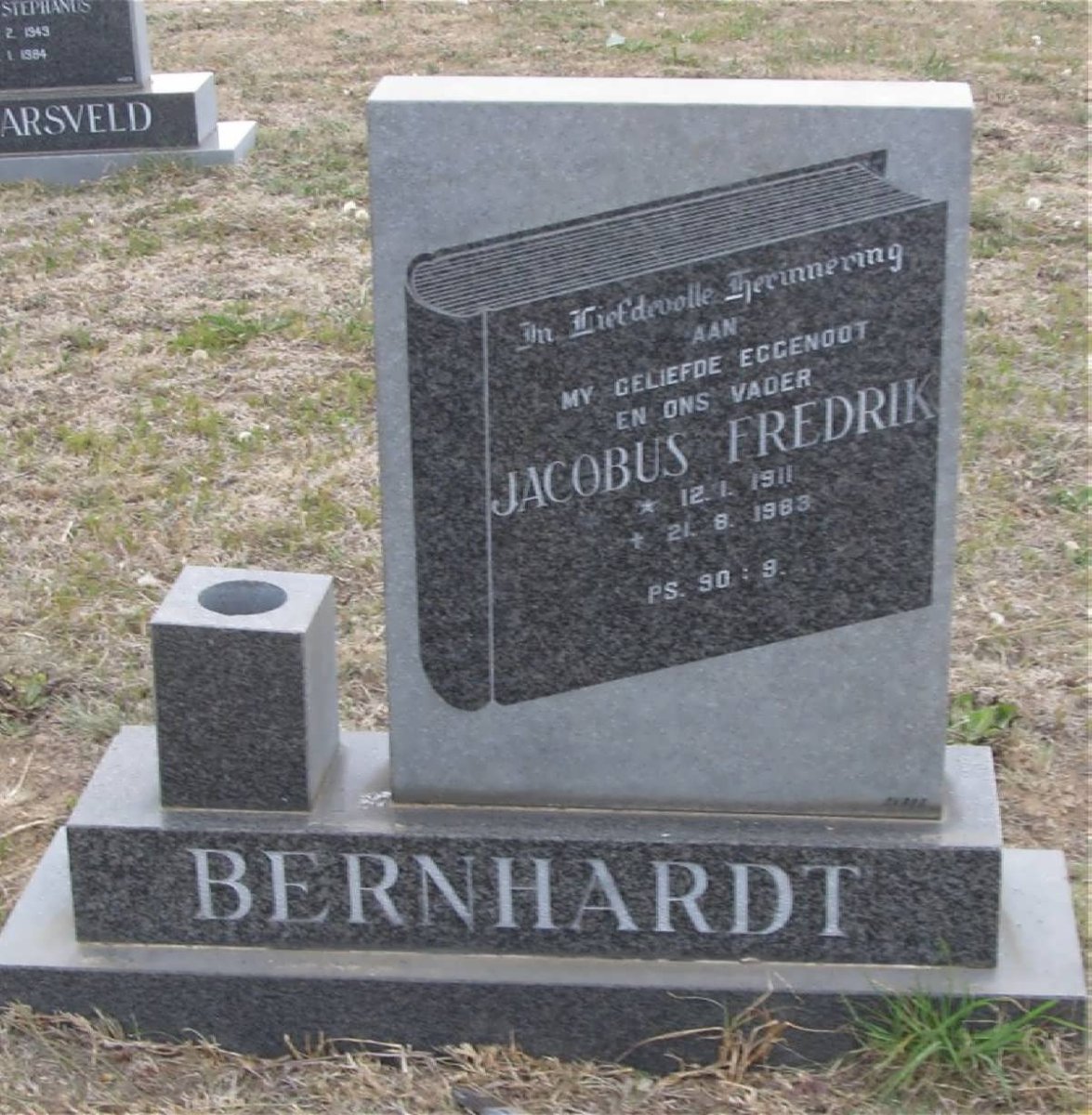 BERNHARDT Jacobus Fredrik 1911-1983