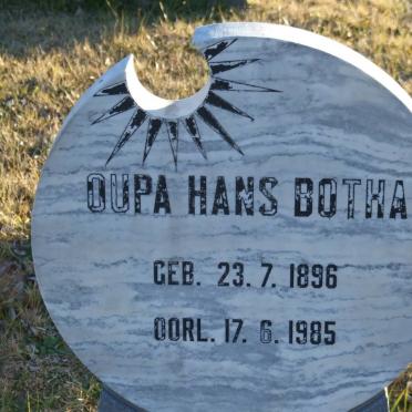 BOTHA Hans 1896-1985