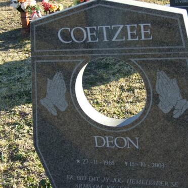 COETZEE Deon 1965-2003