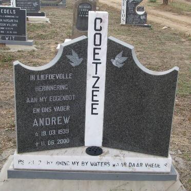 COETZEE Andrew 1939-2000