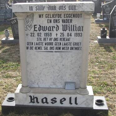 HASELL Edward William 1959-1993