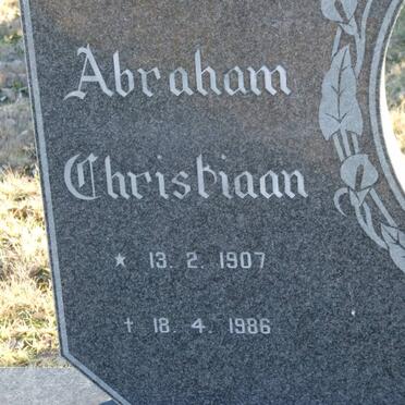 HEERDEN Abraham Christiaan, van 1907-1986