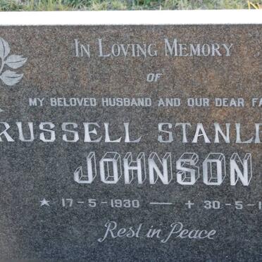 JOHNSON Russell Stanley 1930-1986