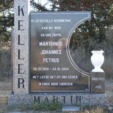 KELLER Marthinus Johannes Petrus 1959-2004