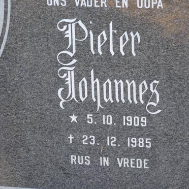 KRUGER Pieter Johannes 1909-1985