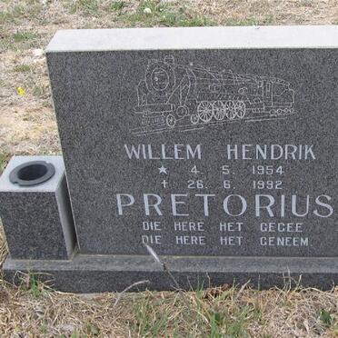 PRETORIUS Willem Hendrik 1954-1992