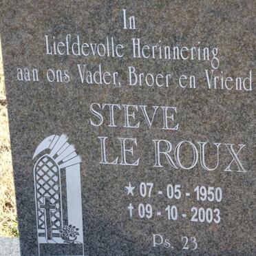 ROUX Steve, le 1950-2003