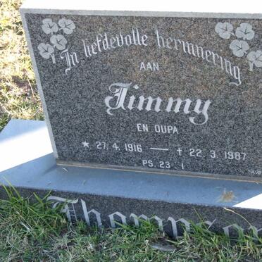 THOMPSON Jimmy 1916-1987