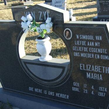 ZYL Elizabeth Maria, van 1924-1987
