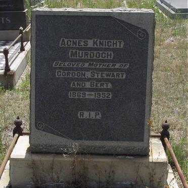 MURDOCH Agnes Knight 1869-1952