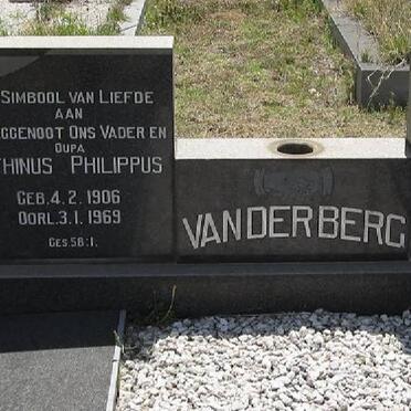 BERG Marthinus Philippus, van der 1906-1969 &amp; Maria Elizabeth VENTER 1908-1983 