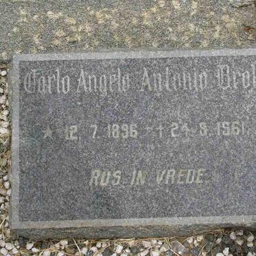 BROLI Carlo Angelo Antonio 1896-1961