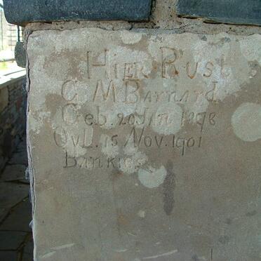 BARNARD C.M. 1898-1901