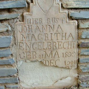 ENGELBRECHT Johanna Magritha 1899-1901