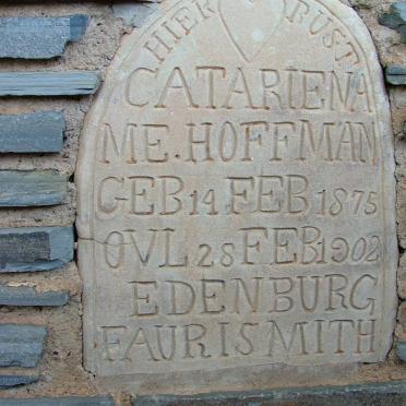 HOFFMAN Catriena M.E. 1875-1902