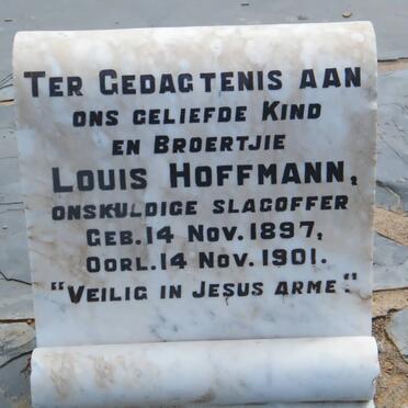 HOFFMANN Louis 1897-1901