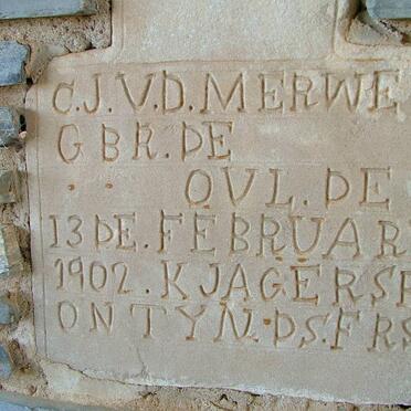 MERWE C.J., v.d. -1902