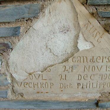 STAANDERS Frederik Petrus -1901