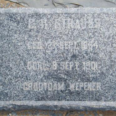 STRAUSS C.H. 1864-1901