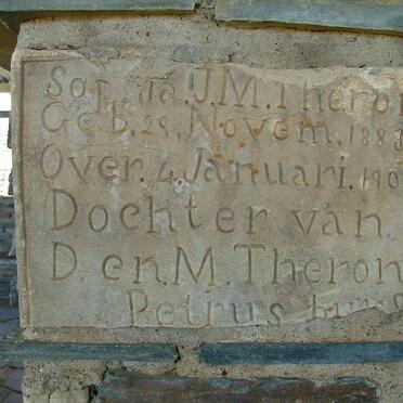 THERON Sophia J.M. 1888-1902