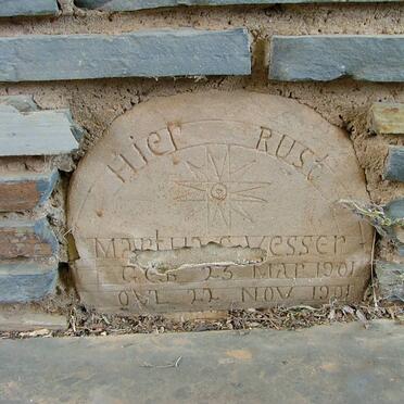 VESSER Martha ?. 1901-1901