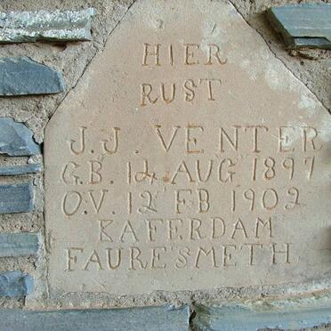 VENTER J.J. 1897-1902
