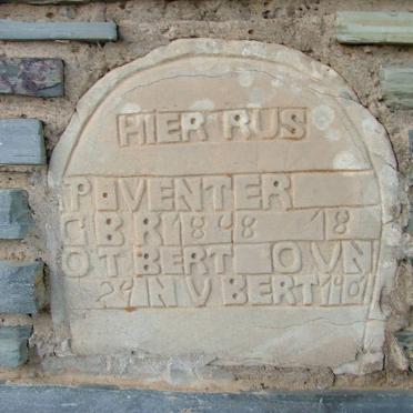 VENTER P. 1898-1901