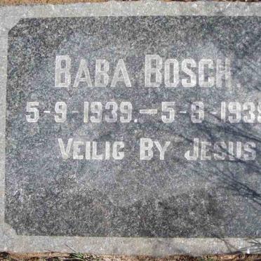 BOSCH 1939-1939