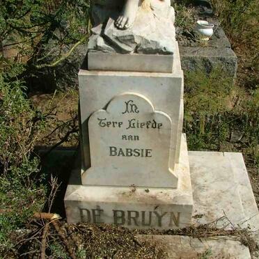 BRUYN Babsie, de