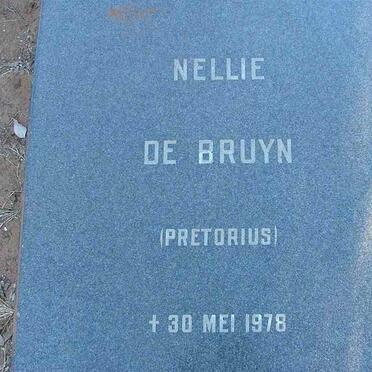 BRUYN Nellie, de nee PRETORIUS -1978