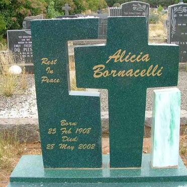 BORNACELLI  Alicia 1908-2002