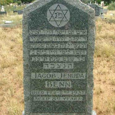BENN Jacob Jehuda -1932