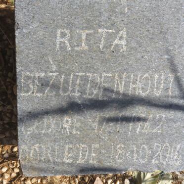 BEZUIDENHOUT Rita 1942-2016