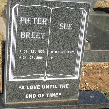 BREET Pieter 1929-2001 &amp; Sue 1921-