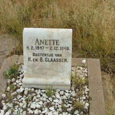 CLAASSEN Anette 1947-1949