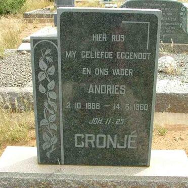 CRONJE Andries 1888-1960