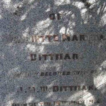 DITTMAR Henriette Martha -1916