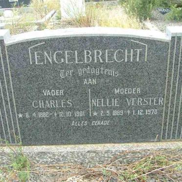 ENGELBRECHT Charles 1882-1961 &amp; Nellie VERSTER 1889-1970