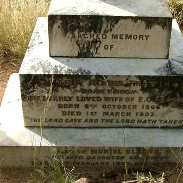 FREWEN Maria Agnes nee WAUGH 1866-1902