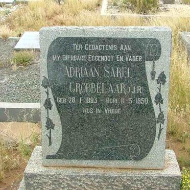 GROBBELAAR Adriaan Sarel 1883-1950