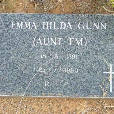 GUNN Emma Hilda 1891-1990