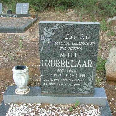 GROBBELAAR Nellie nee LOUW 1943-1992