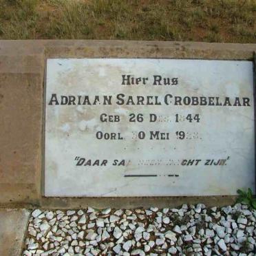 GROBBELAAR Adriaan Sarel 1844-1928