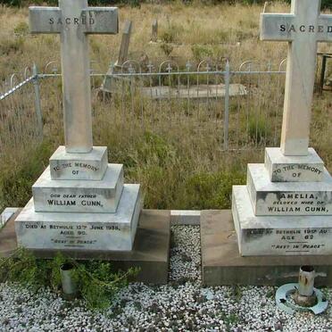 GUNN William -1938 &amp; Amelia -1914
