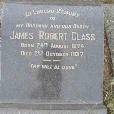 GLASS James Robert 1874-1937 &amp; Grace More 1872-1955