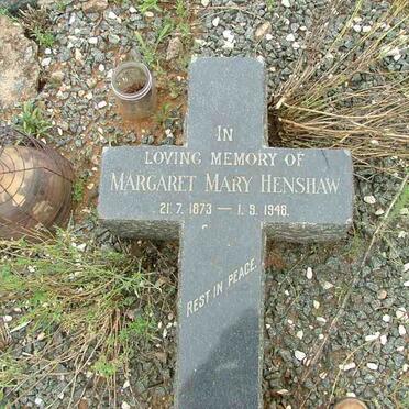 HENSHAW Robert Christopher 1873-1954 &amp; Margaret Mary 1873-1948