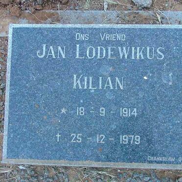 KILIAN Jan Lodewikus 1914-1979