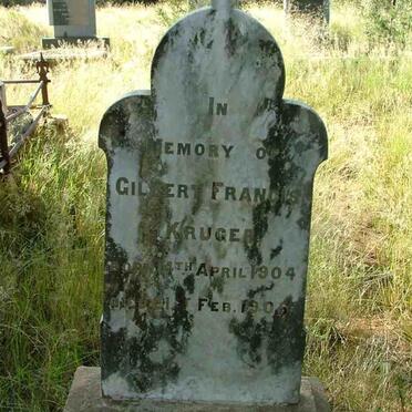 KRUGER Gilbert Francis 1904-1905